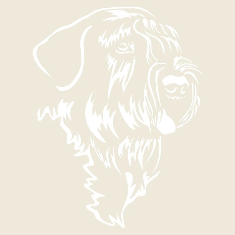 Tête de Schnauzer géant « Black Edition »