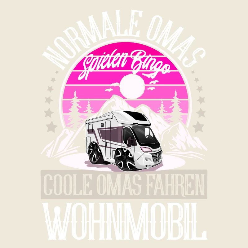 Camping Camper Campen Oma