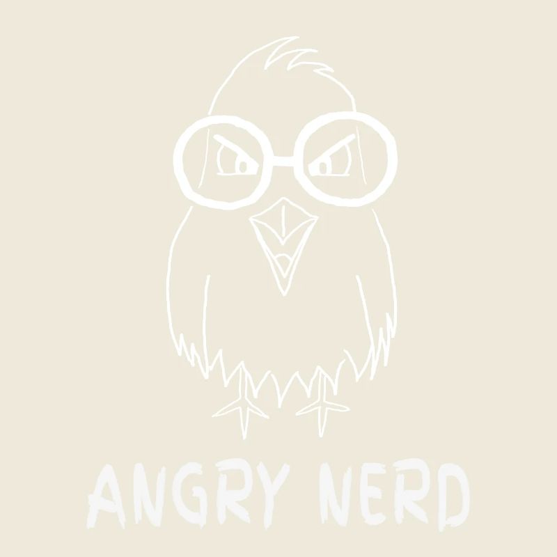 Angry Nerd - Wordplay Nerd, Bird