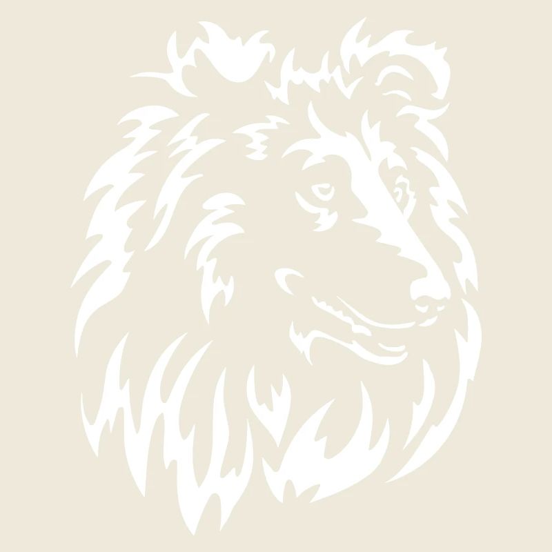 Collie Head « Black Edition »