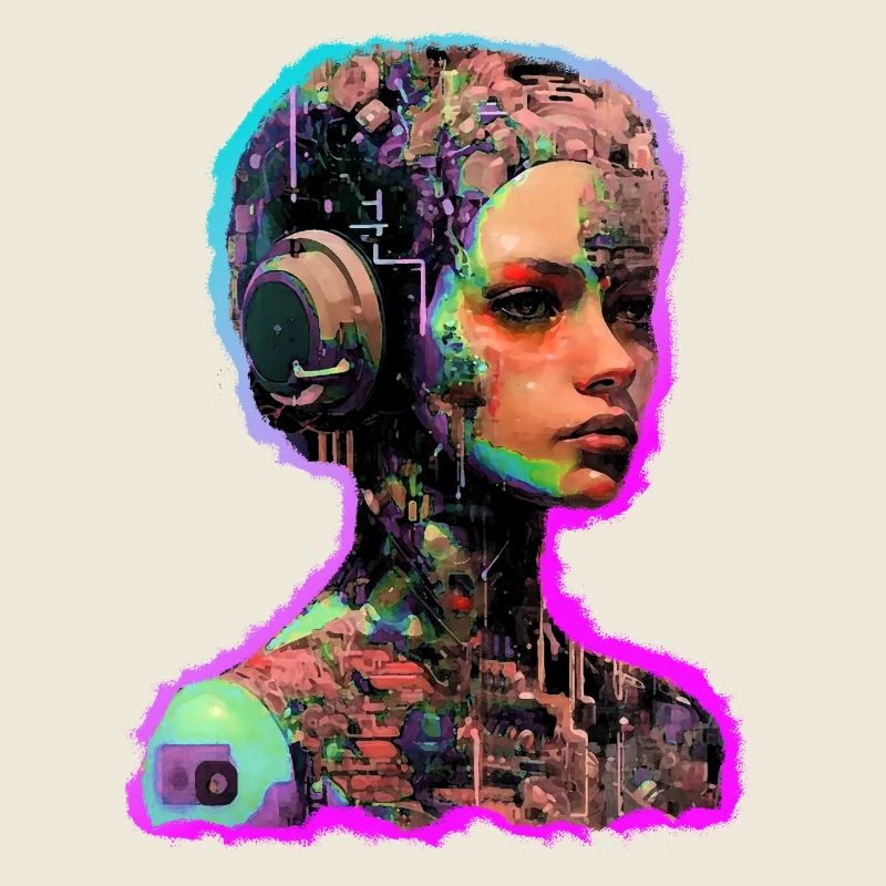 Femme abstraite