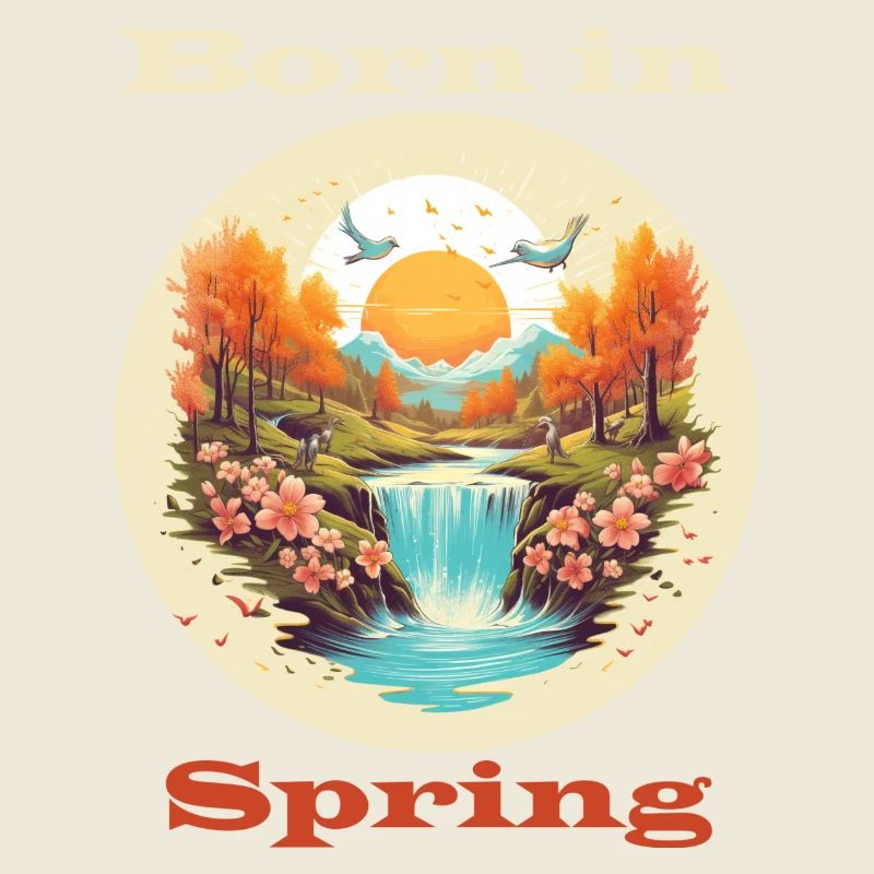 Né au printemps