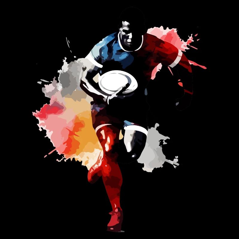 Teddy, der Rugbyspieler