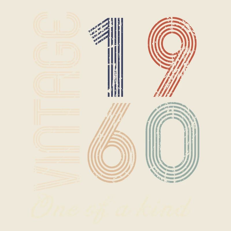 64. Geburtstag 1960 - Vintage Retro Geschenkidee