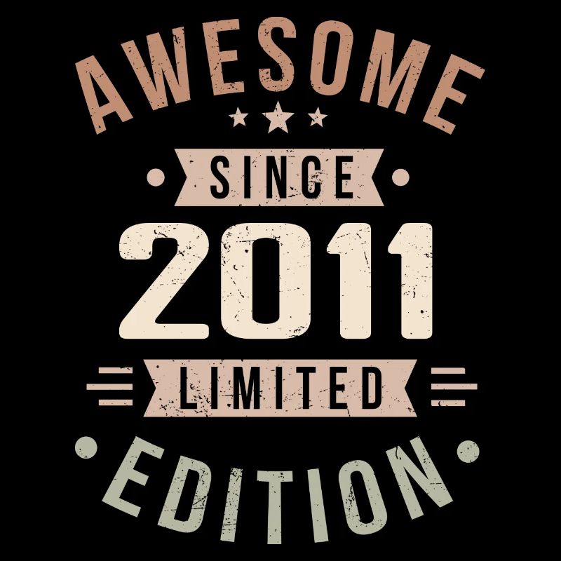 Original 2011 Millésime Vintage Anniversaire 2011