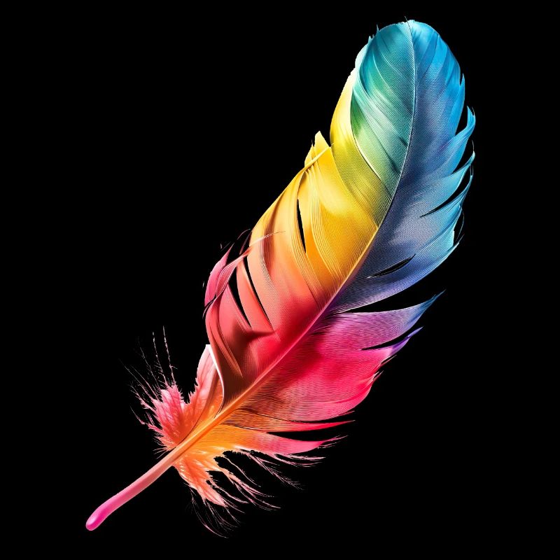 Bird feather: Lightweight with ingenious function