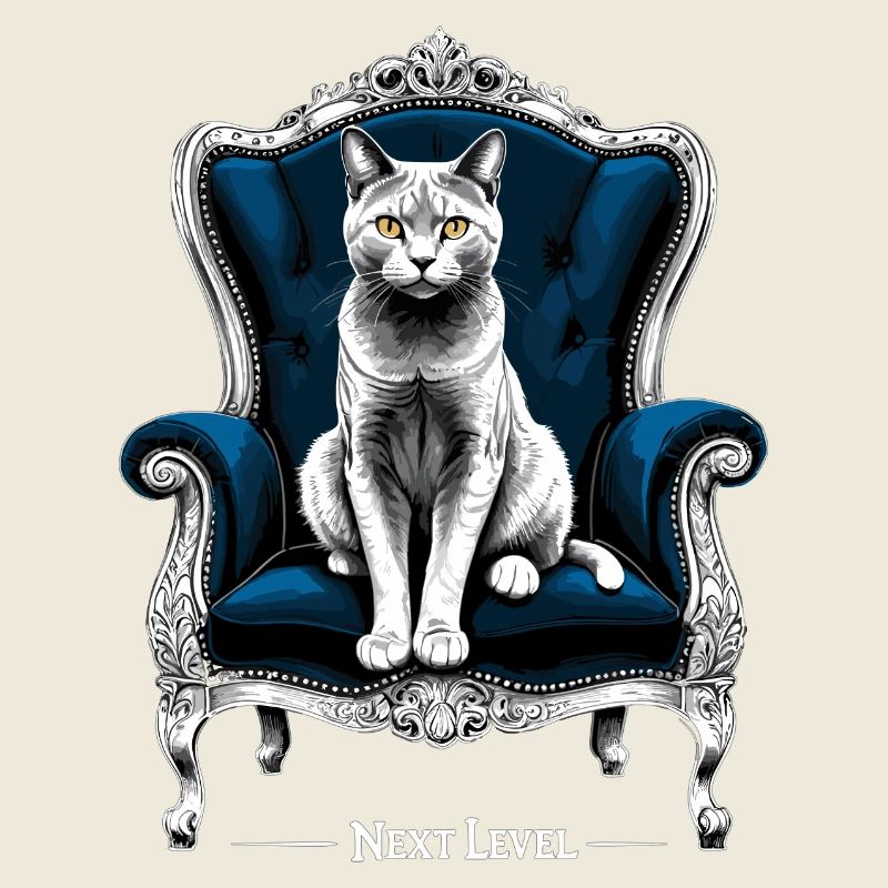 BKH Britisch Kurzhaar Blue Katze Königssessel