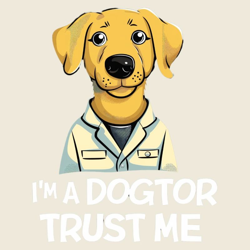 Happy Labradoodle dans le rôle de « Dogtor »