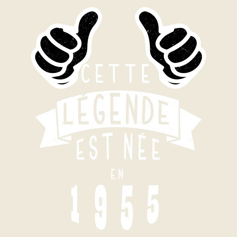 Légende 1955 Authentic 1955 Vintage Bursdag