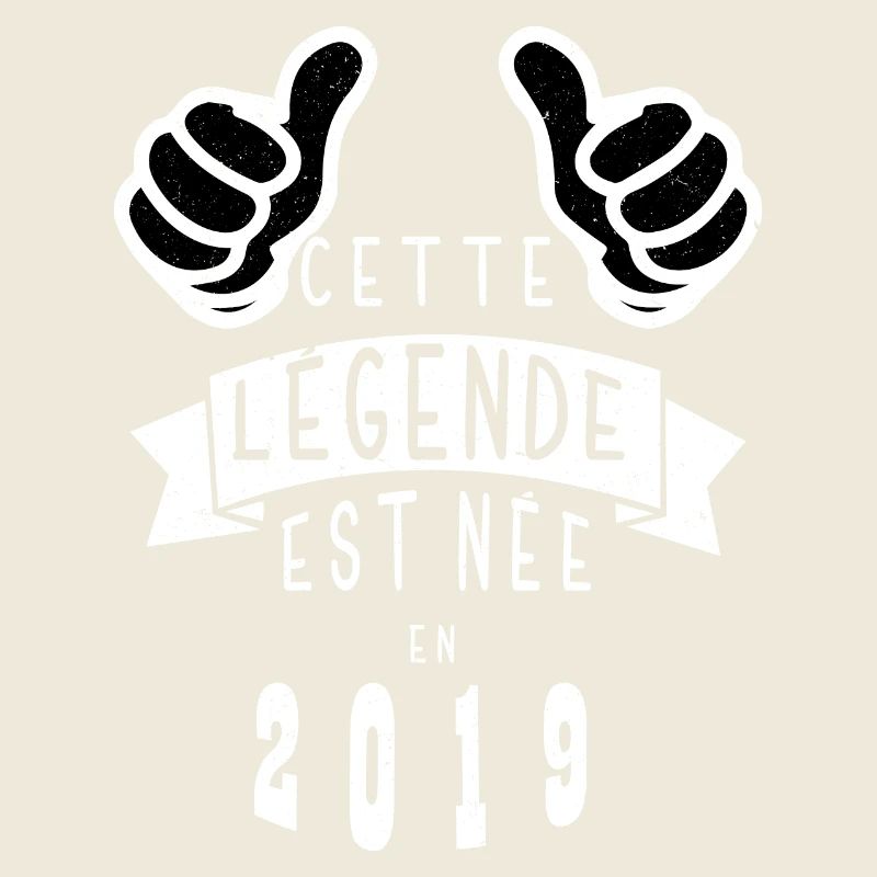 Légende 2019 Authentic 2019 Vintage Bursdag
