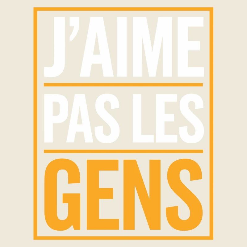 J'aime pas les gens