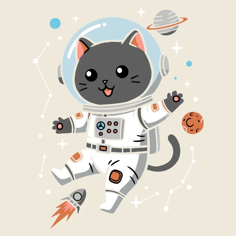 Chat de l’espace
