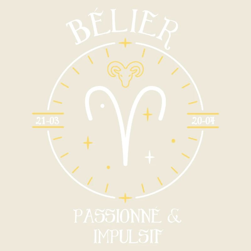 Du signe du Bélier - Passionné et impulsif