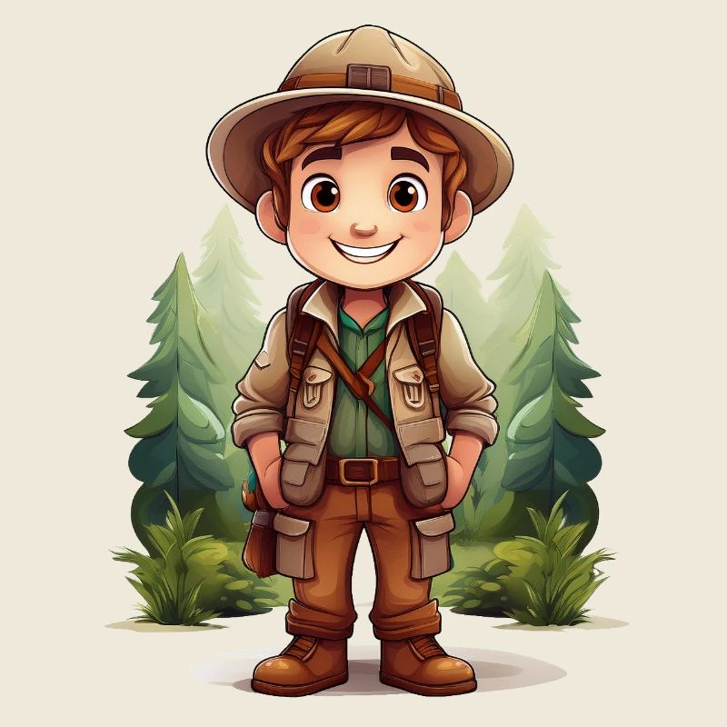 Adventurous explorer