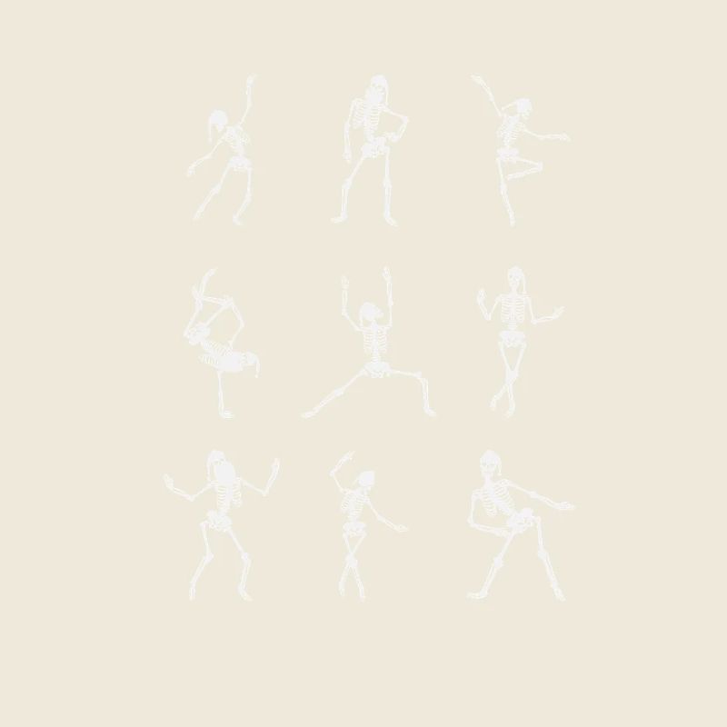 Dynamic dance silhouettes