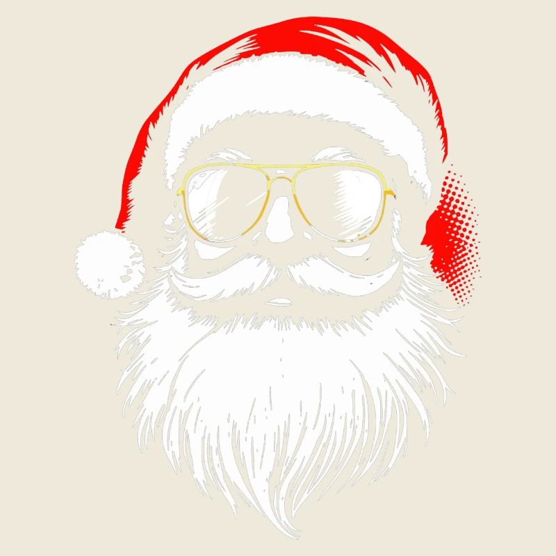 Cooler Santa  Claus, Nikolaus, Weihnachtsmann