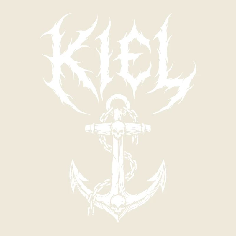 Kiel Black Metal Anchor