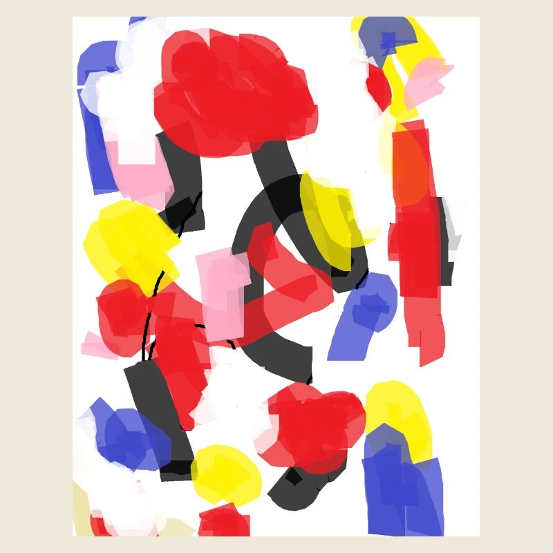 Colorful abstract pattern