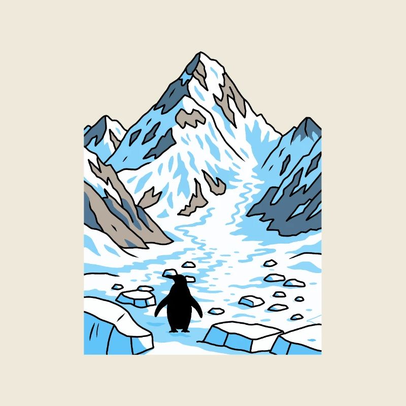 Sentier du glacier Penguin