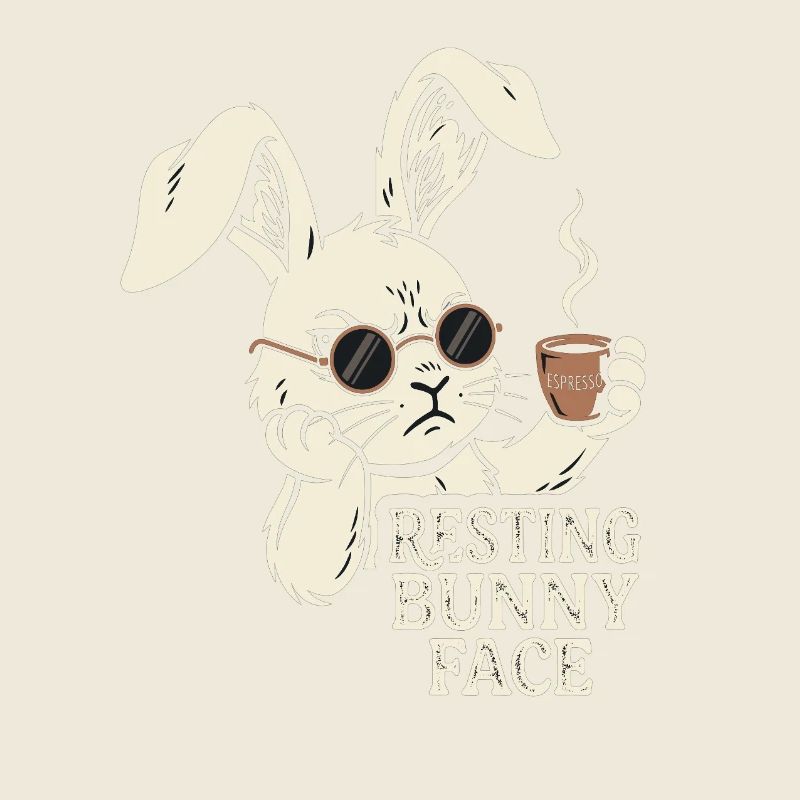 Grumpy Bunny Kaffee - Morgen Hase