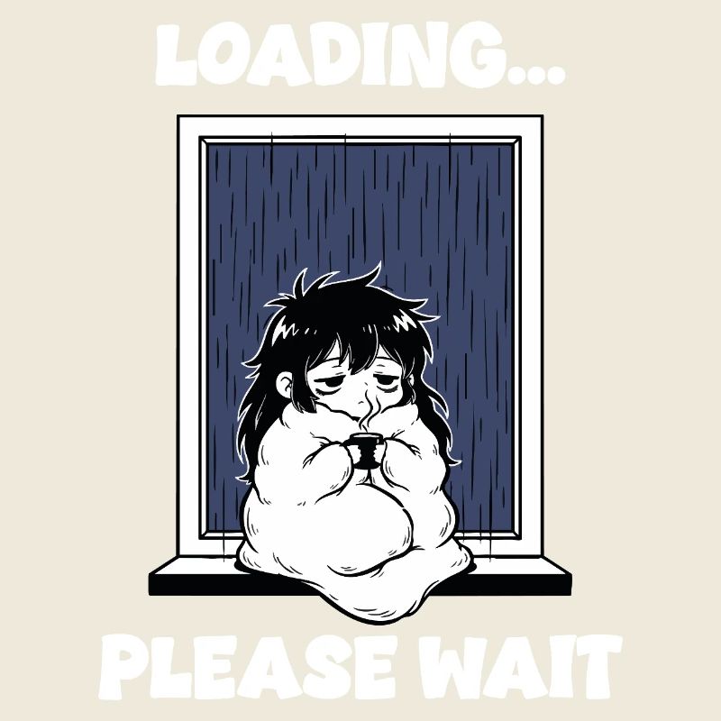 Rain Loading Please Wait Manga Mood
