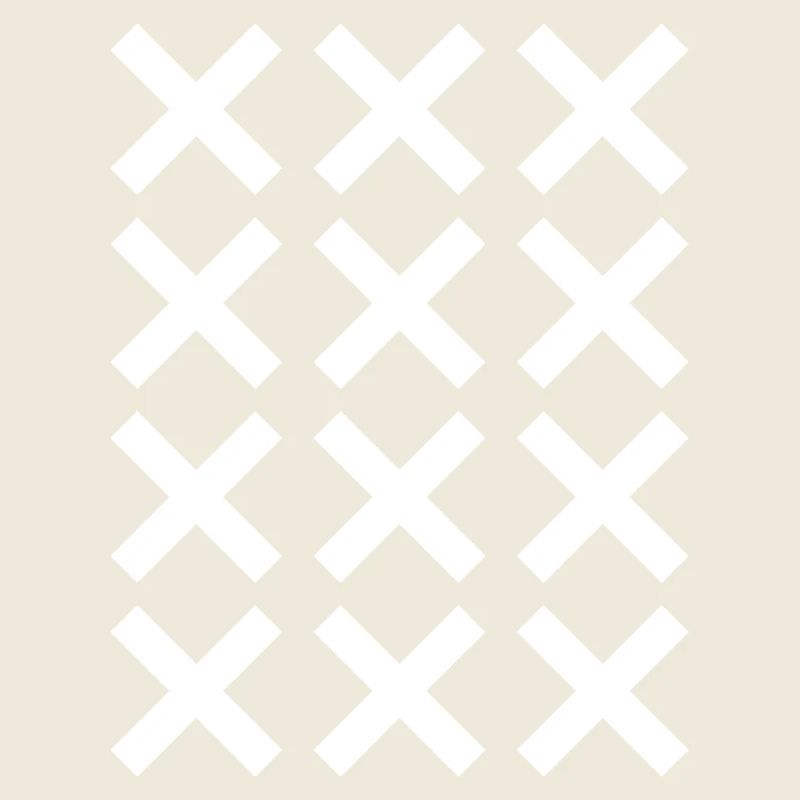 Motif en croix. Cadeau idéal pour la conception du patron