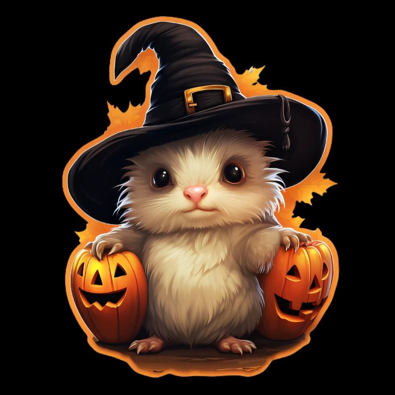 Monstre mignon d’Halloween
