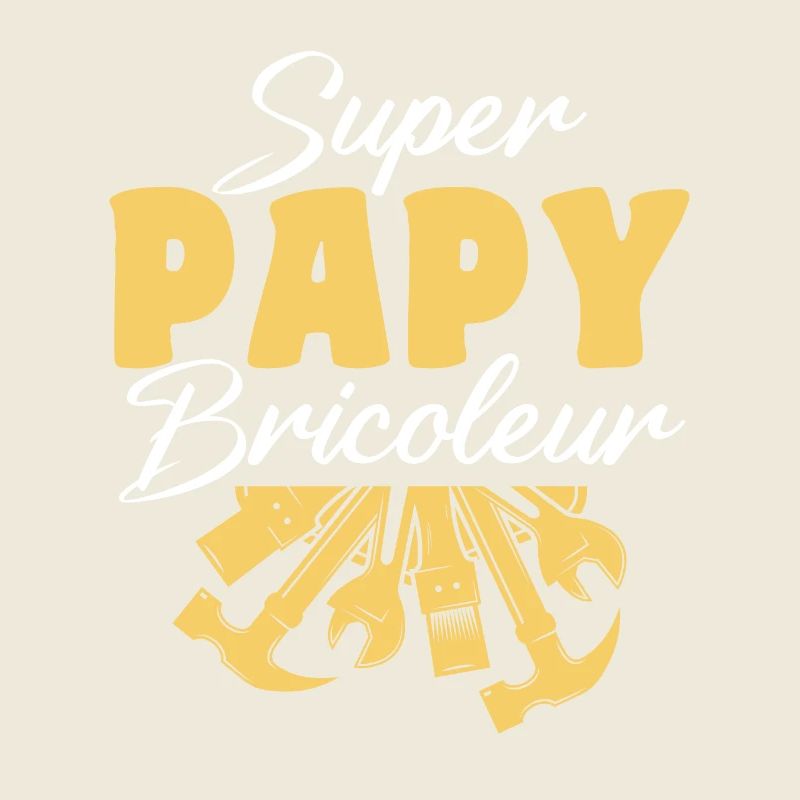 super papy bricoleur cadeau grand-père