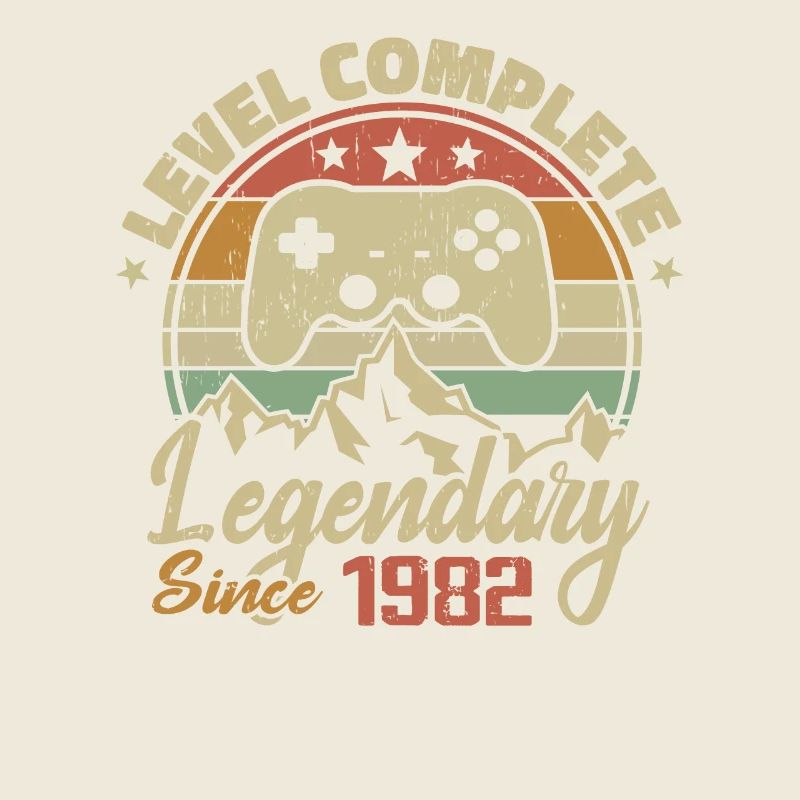 1982 Geburtstagsgeschenk Komplettes Level - 1982