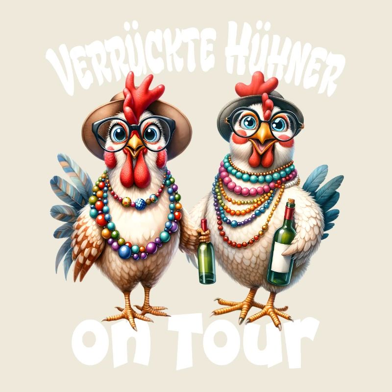 Verrückte Hühner on Tour