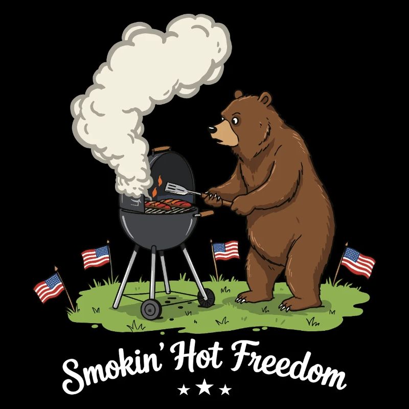 Strong barbecue pleasure