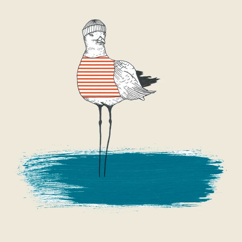 Die Seemannsmöve - Maritim Serie von AP-Design