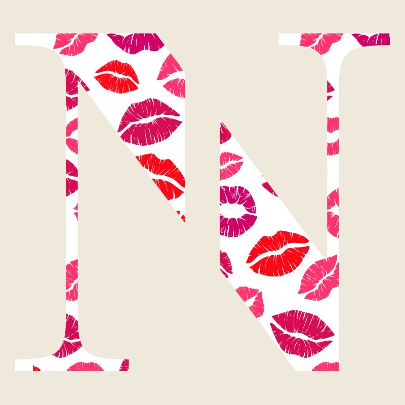 Lettre n bisous