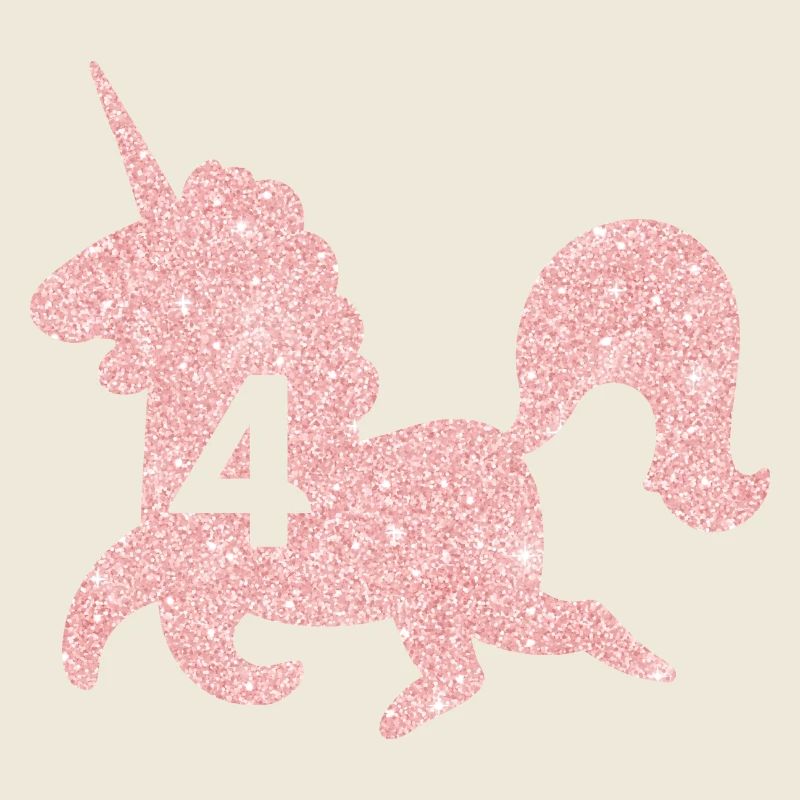 4e anniversaire licorne