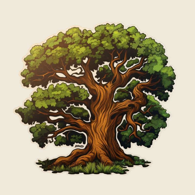 Oak Big Tree