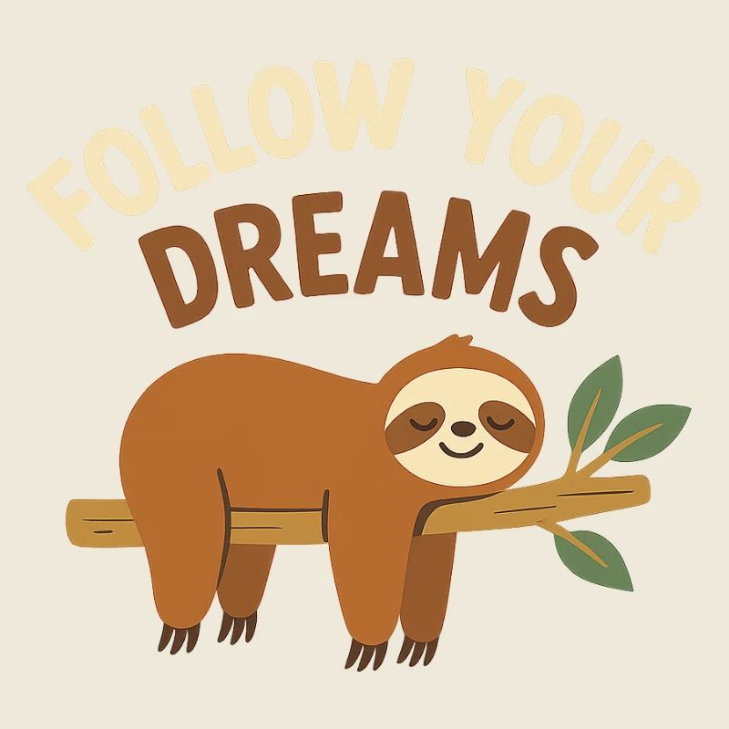Chill Mode On – Sloth