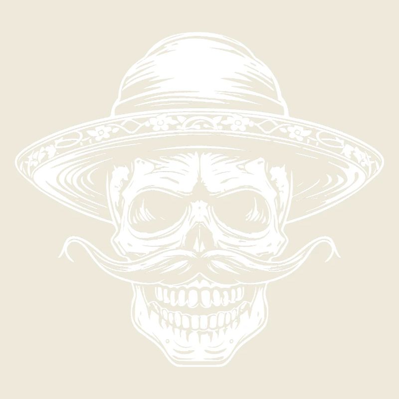 Crâne Crâne Mexicain 1