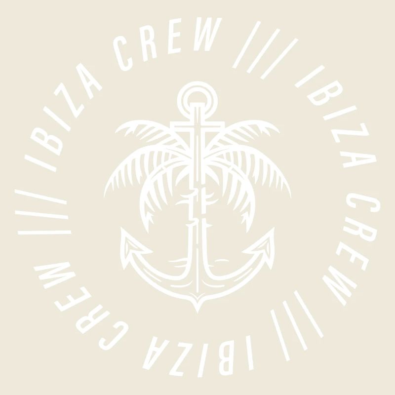 Ibiza Crew Anchor Palm Tree