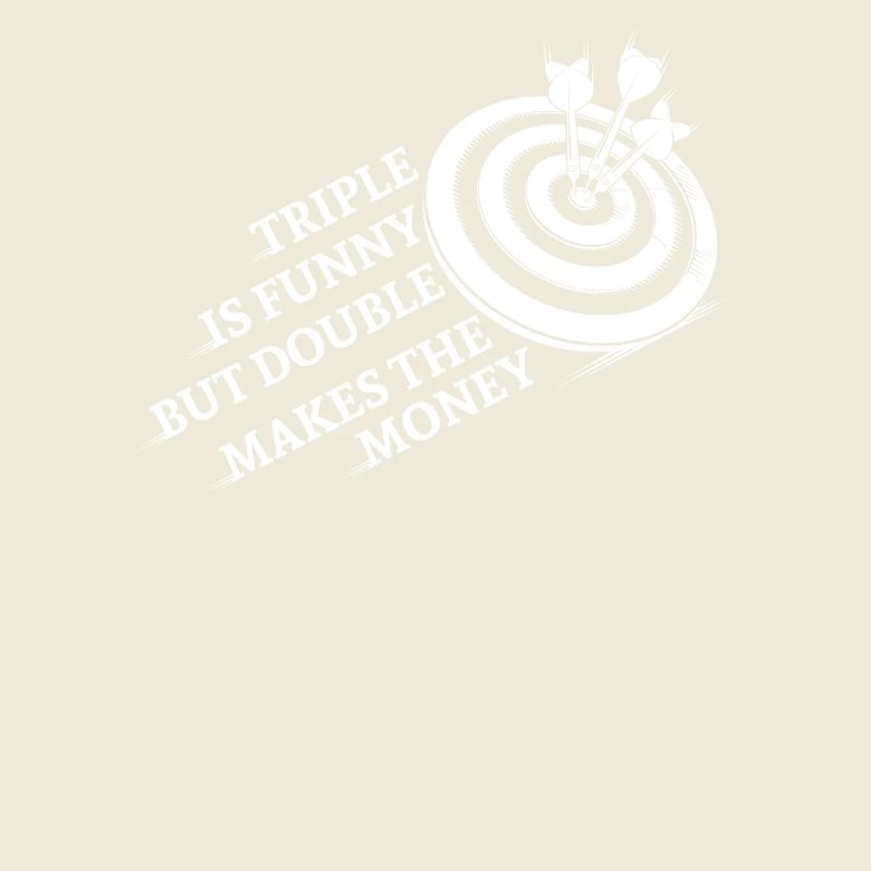 Triple is funny darts design
