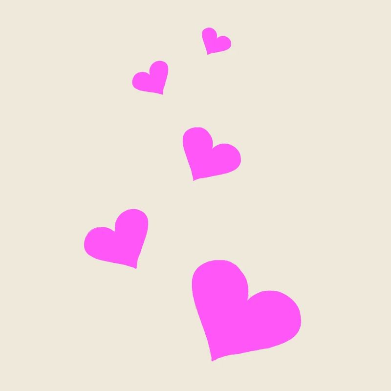 Coeur rose