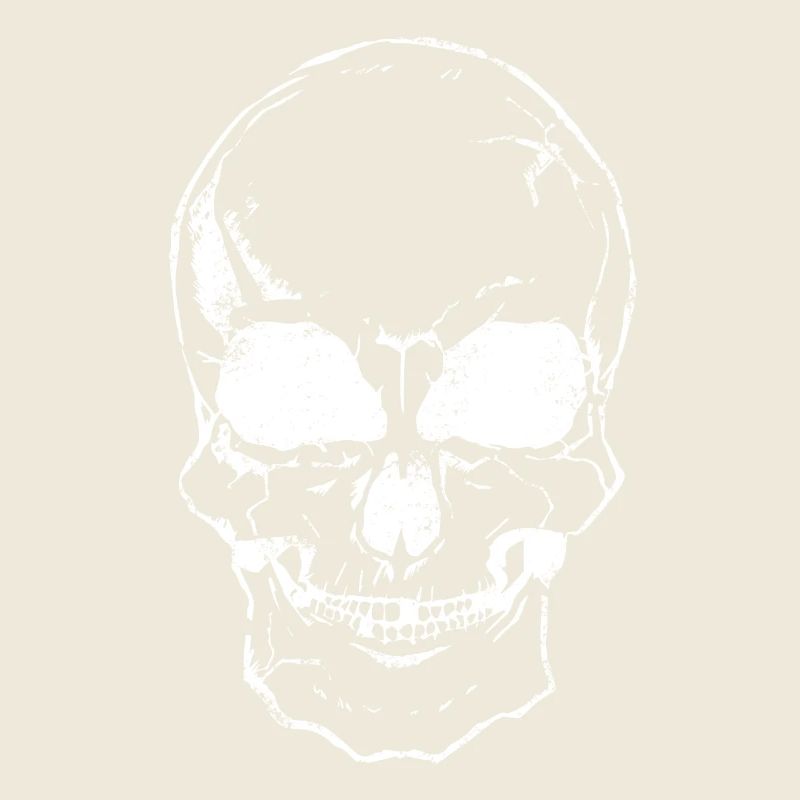 scull chalk white