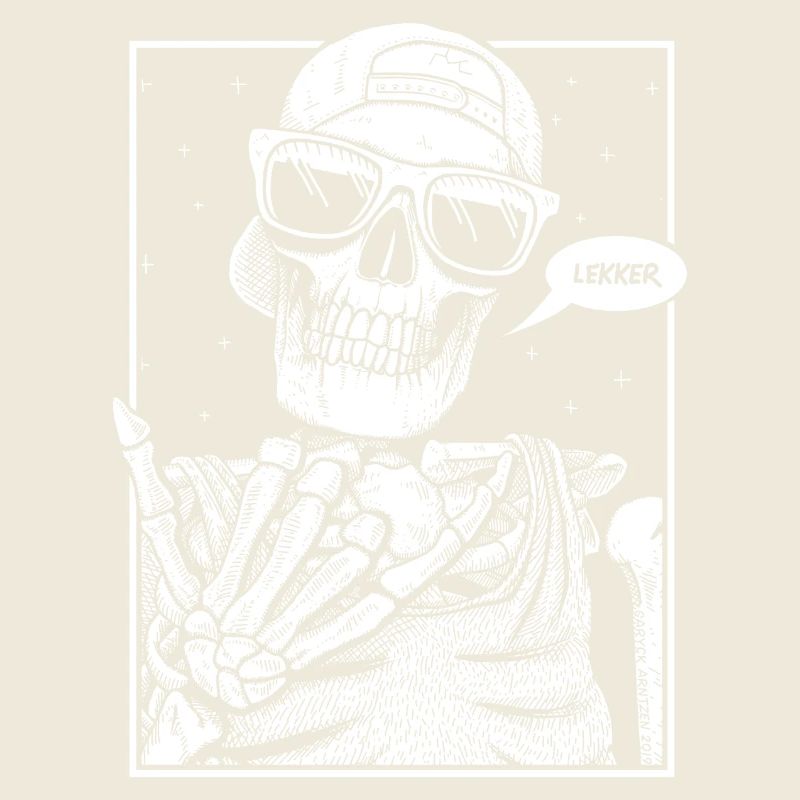 Lekker Skeleton White