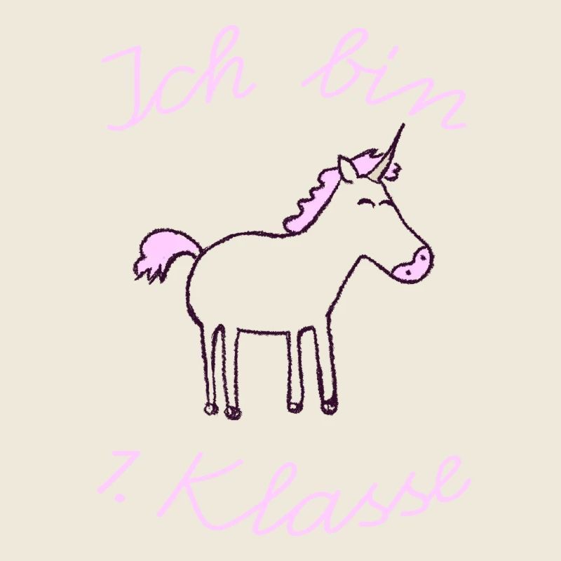 Erste Klasse Einhorn