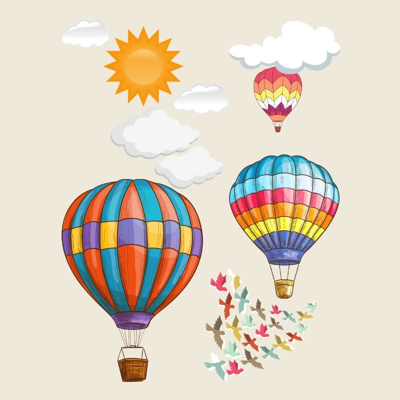 Heißluftballon