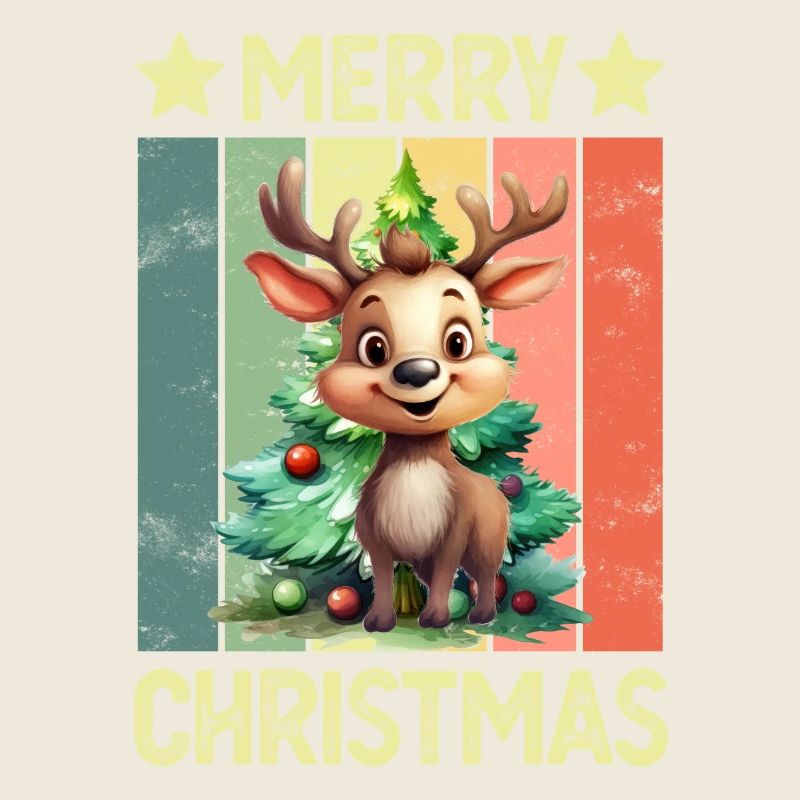 Joyeux renne de Noël
