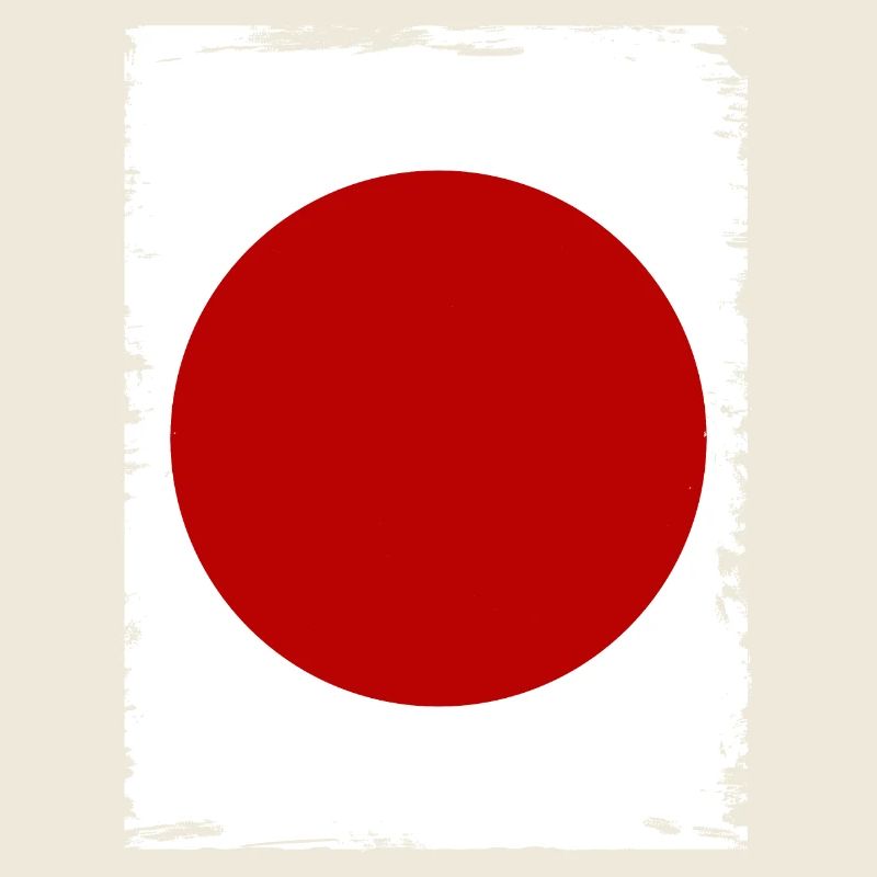 Drapeau du Japon Utilisé Look Nihon Drapeau japonais