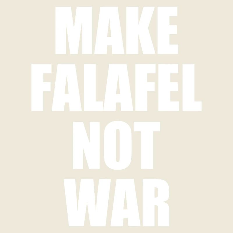 Make falafel not war