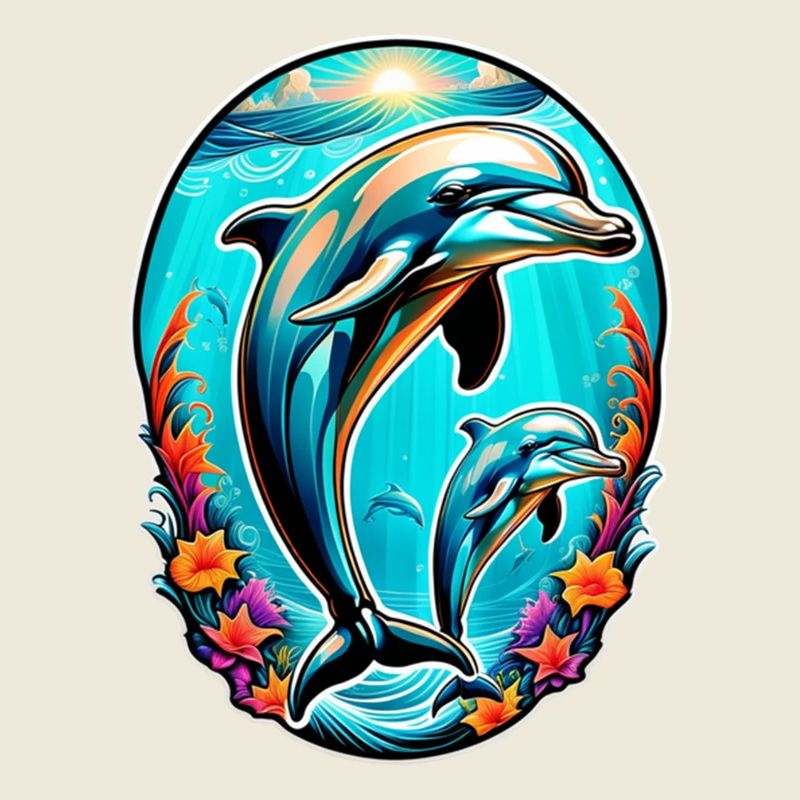 Dolphin & Ocean