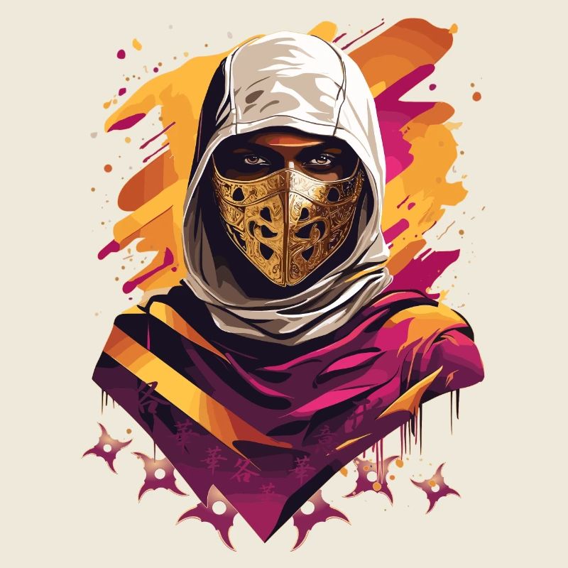 Guerrier samouraï ninja