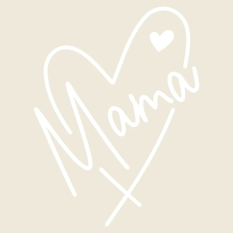 Mama Herz Mutter Kind Liebe Muttertag Geschenk